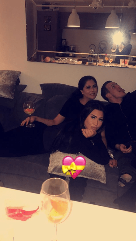  Lauren Goodger spent a cosy Boxing Day with ex Joey Morrisson's family