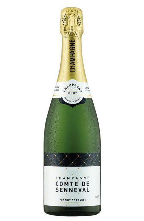  Comte de Senneval from Lidl is one of the cheapest bottles of champagne on the market