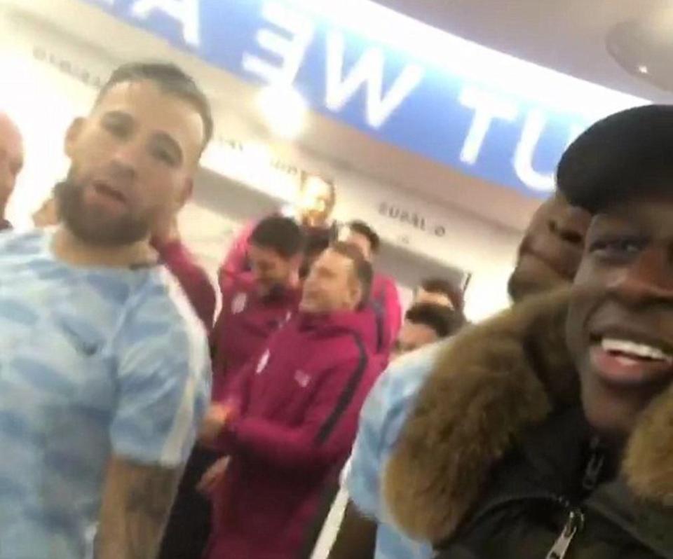  Footage from the dressing room was uploaded by Forfana Diacko, a friend of Benjamin Mendy