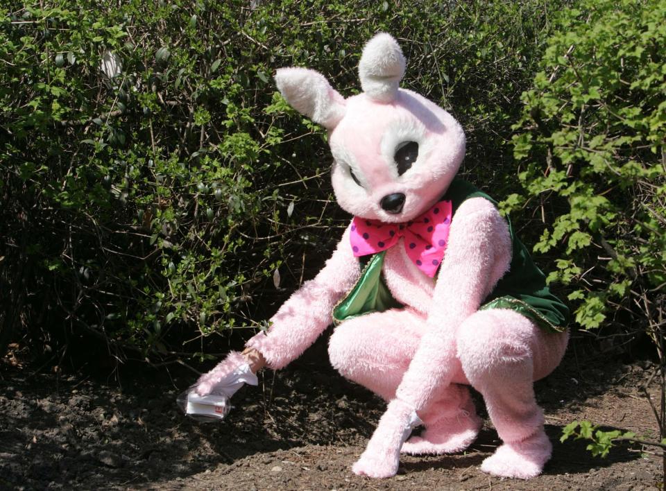  The Easter Bunny could be suffering from hyperactive disorder