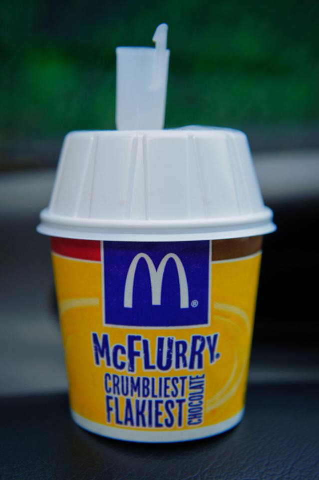  McFlurrys are a festive favourite thanks to McDonald's offering limited edition toppings to suit the seasons