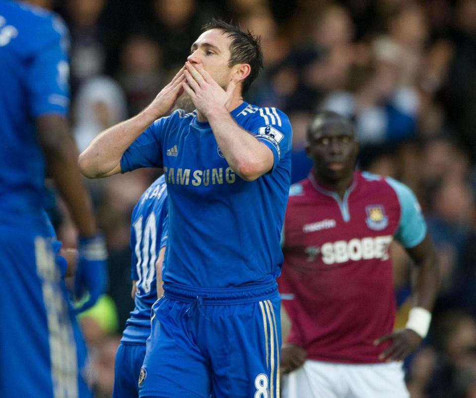  Frank Lampard is the leading goalscorer of all-time for Chelsea