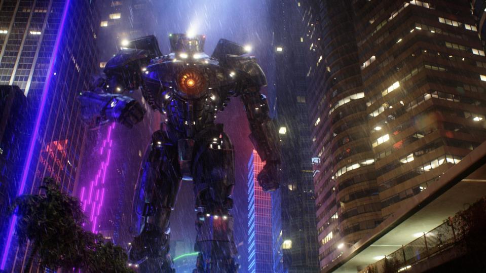  Films like Pacific Rim show the 'logical conclusion' of this tech... with huge, hulking human-controlled fighting robots