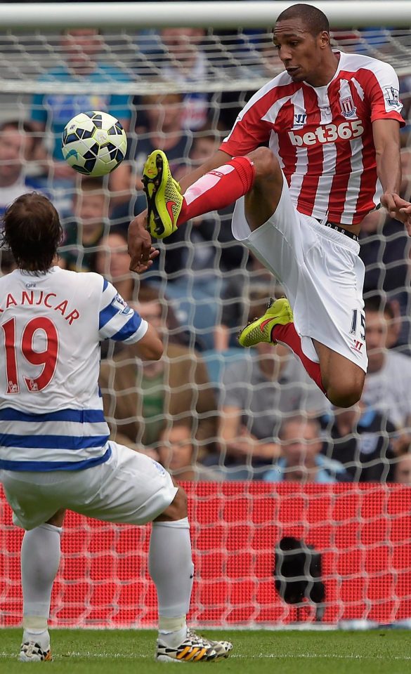  N'Zonzi previously played for Stoke for three seasons