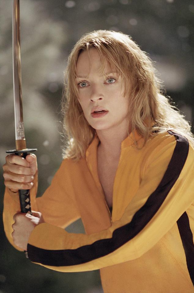  Uma has had a string of iconic roles including The Bride in Kill Bill