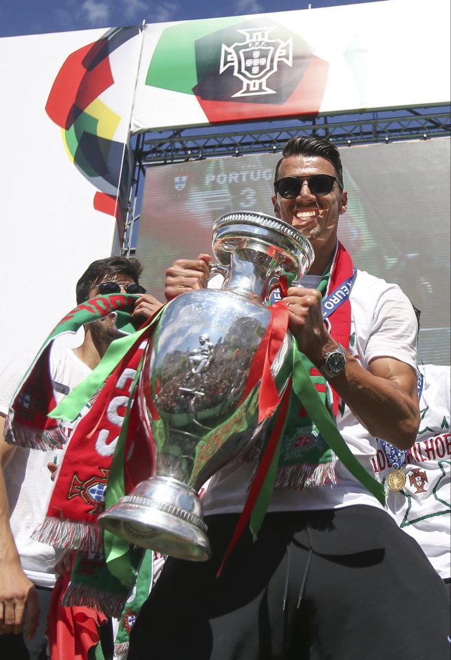  Jose Fonte helped Portugal win Euro 2016