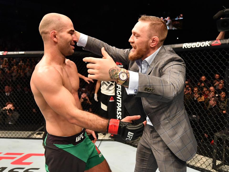  Conor McGregor and Artem Lobov are sparring partners and close friends