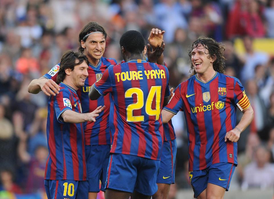  Puyol led Barcelona to a long period of success