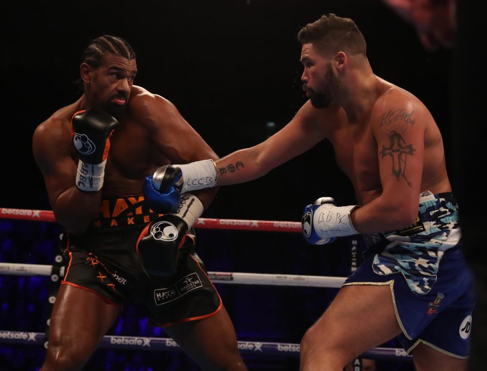 David Haye will be hoping to show a lot more than he did in his defeat earlier this year