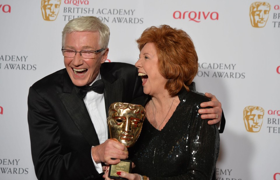 Cilla with life-long friend Paul O'Grady 