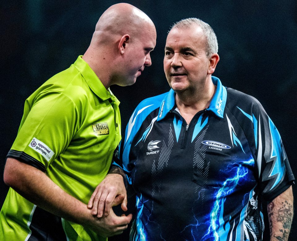  Taylor reckons that had he and current world No 1 Michael van Gerwen pair ever met at their pomp the Dutchman would have been battered on the oche