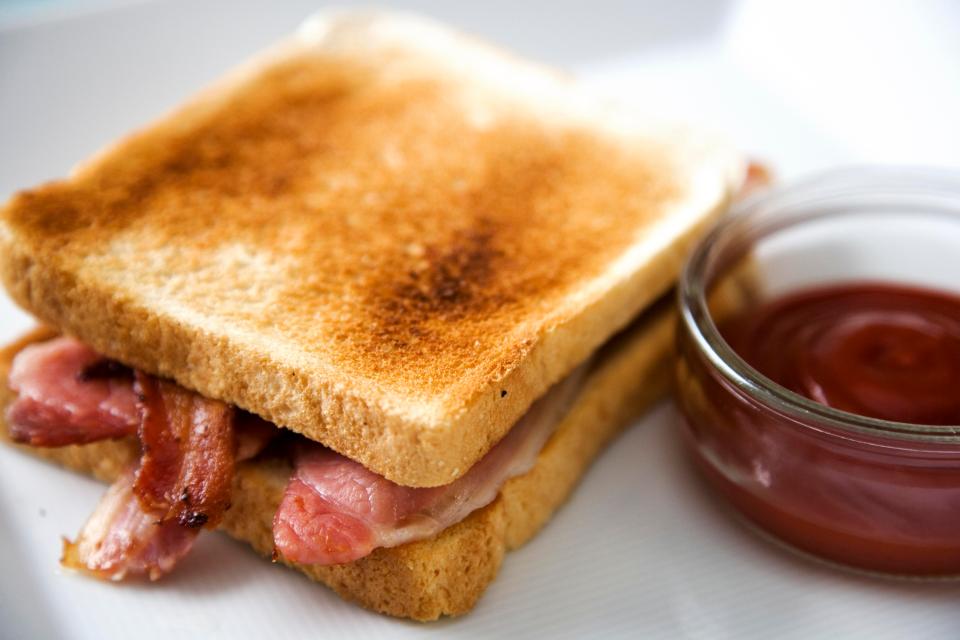 A bacon sandwich might be your go to but it isn't a healthy option and will do your body more damage in the long run