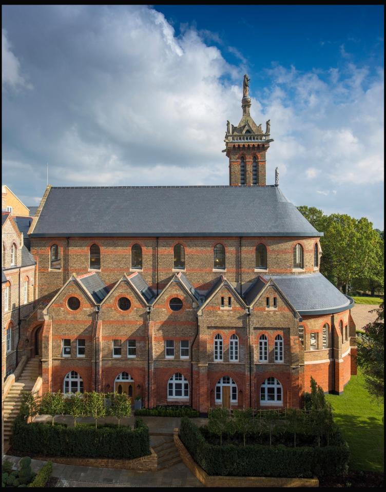 Prior to its sale, which saw it converted into swanky flats and homes, St. Joseph's Missionary College,North London was used as the setting for Nonnatus House