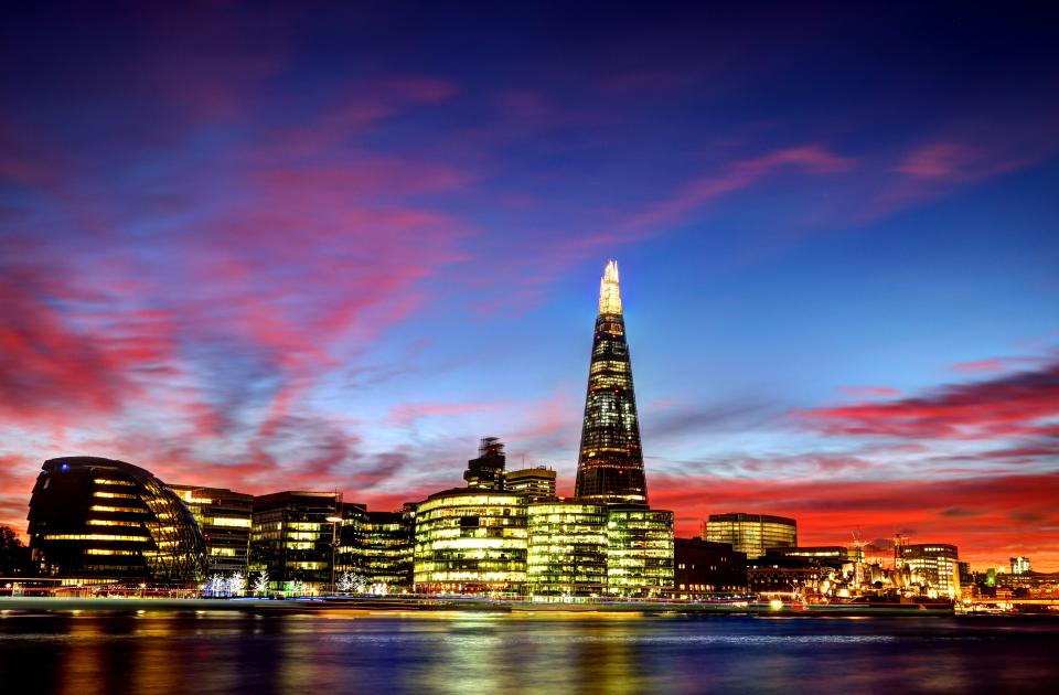  The Shard has become a London landmark, visible from 50 miles away