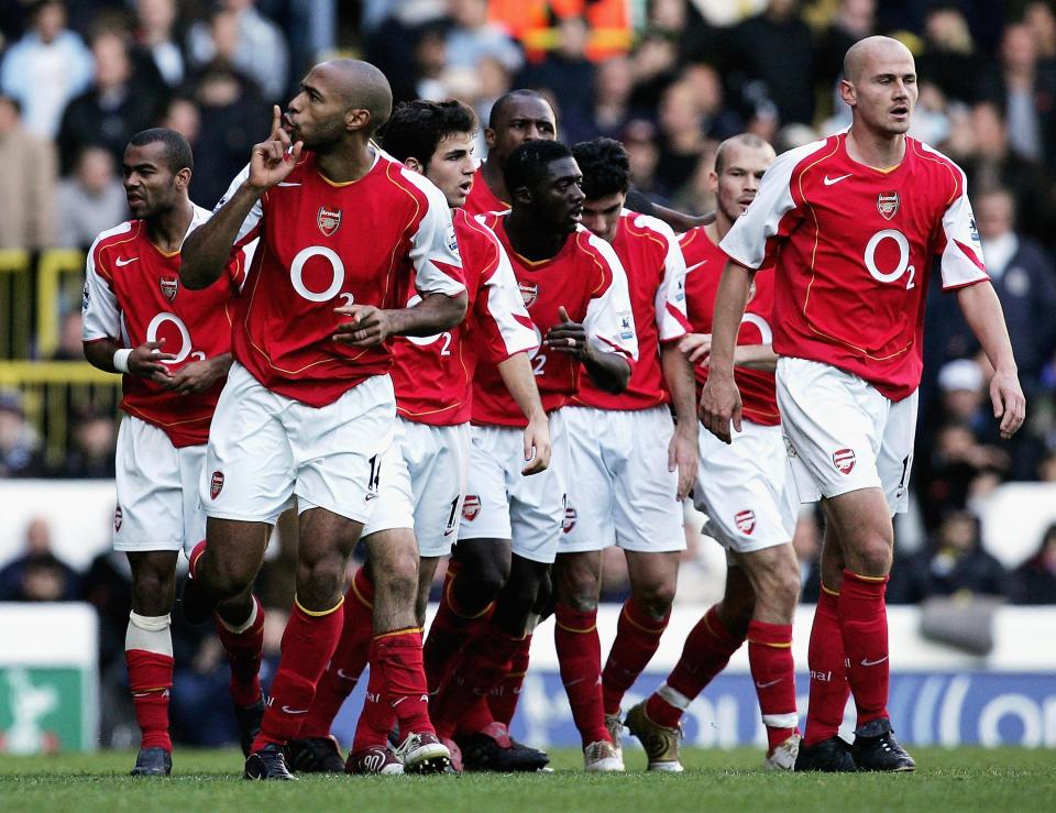 Arsenals Invincibles had been widely regarded as the best Prem team ever