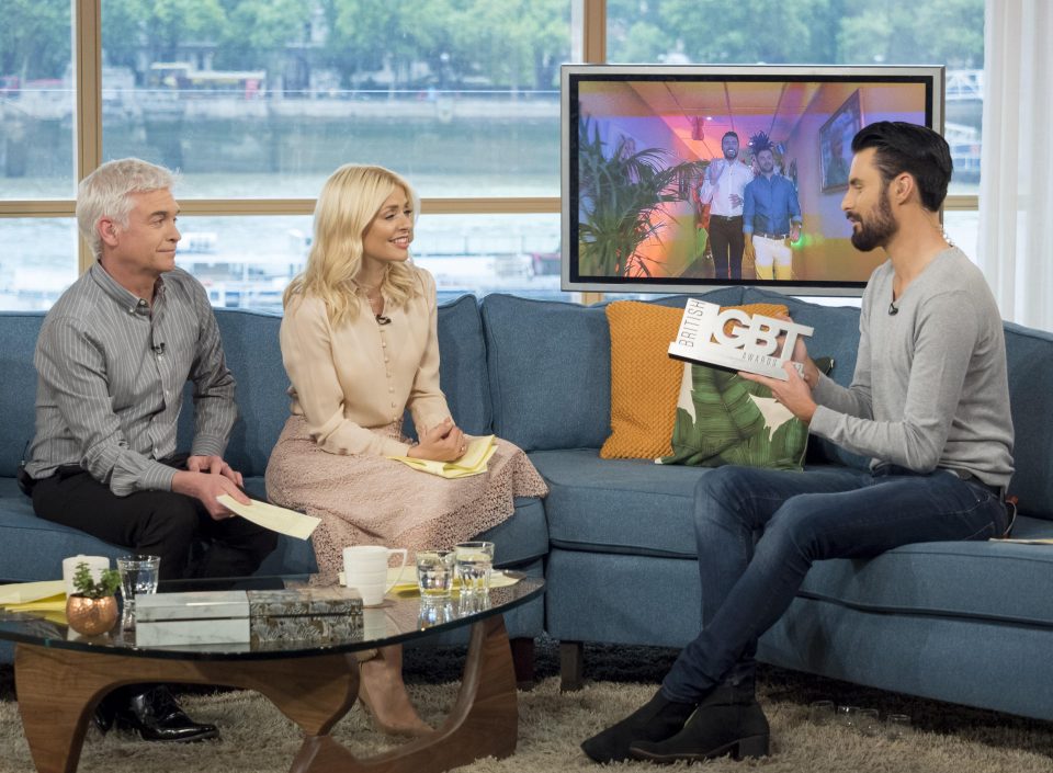  Rylan also admitted to taking gadgets from the show