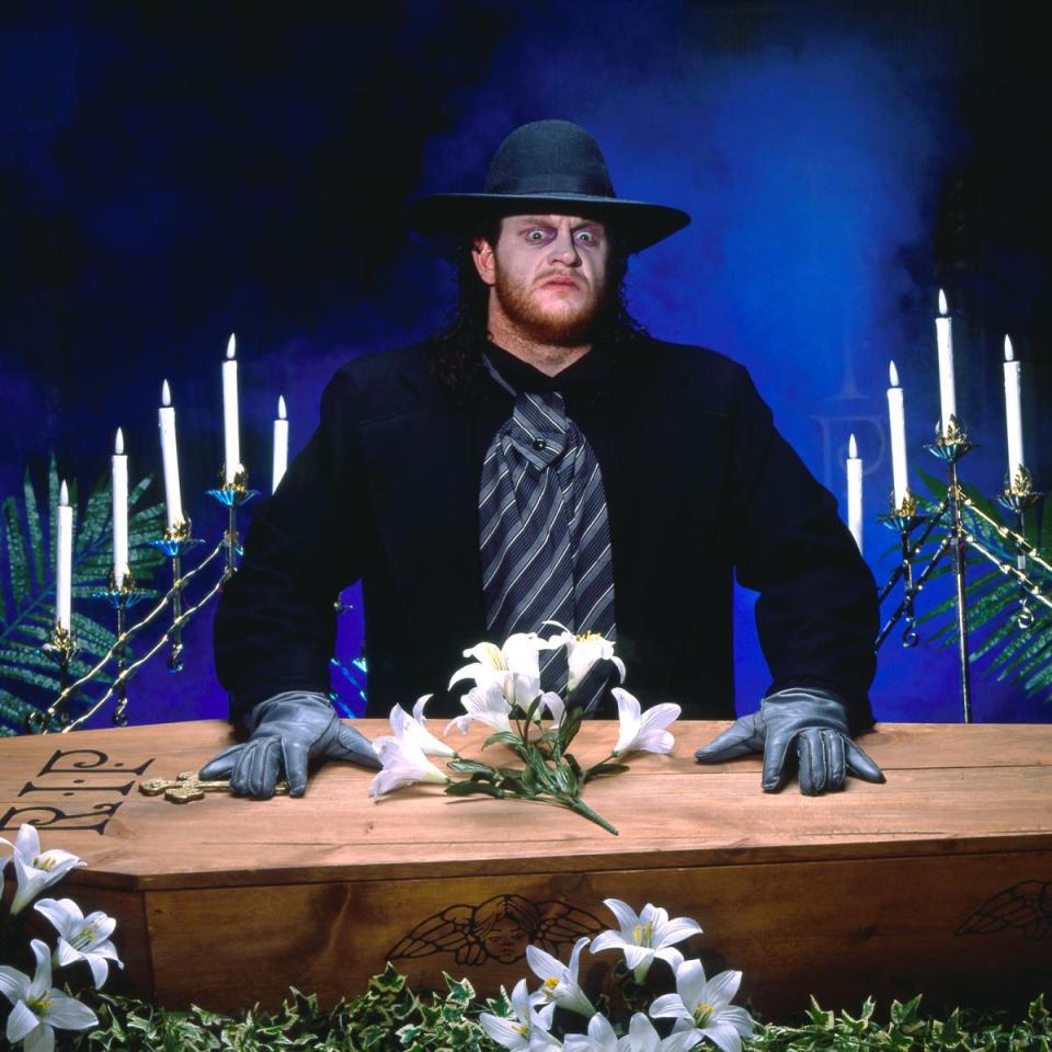  WWE icon the Undertaker was the king of the dramatic entrance