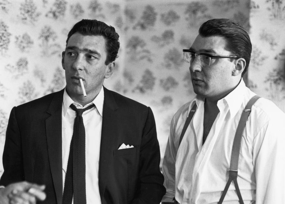  The Kray twins were gangsters famous of their organised crime and violent actions