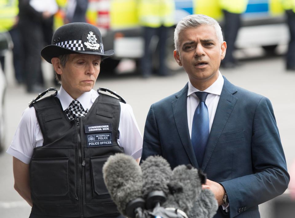  London Mayor Sadiq Khan backs our campaign to give hero cops Wayne Marques and Charlie Guenigault the George Cross medal