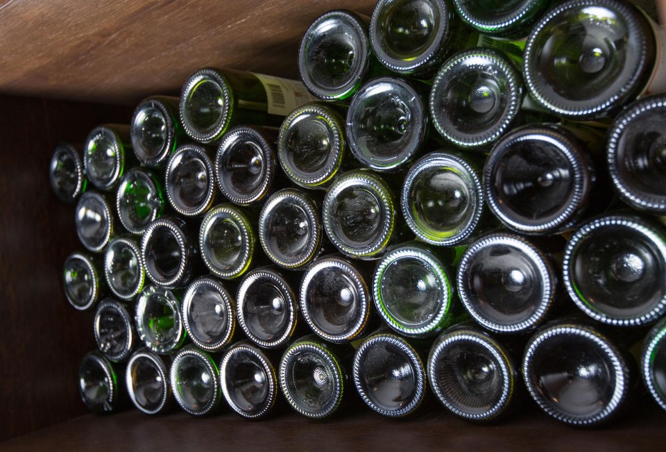 You can get paid to recycle your empty wine bottles at 6p a pop – 25 bottles and you pocket £1.50