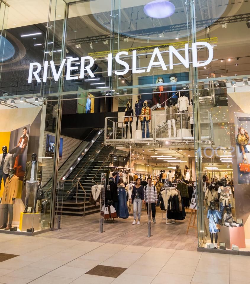  Online or in-store you could grab a bargain at River Island