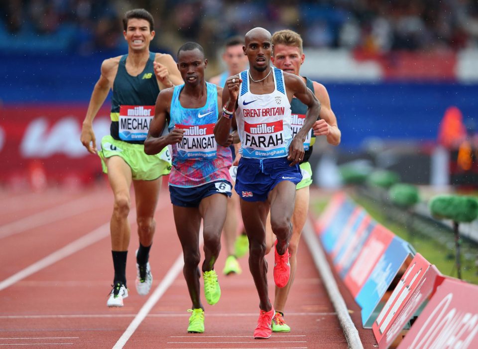 Mo Farah will also not be in attendance at the event in Liverpool