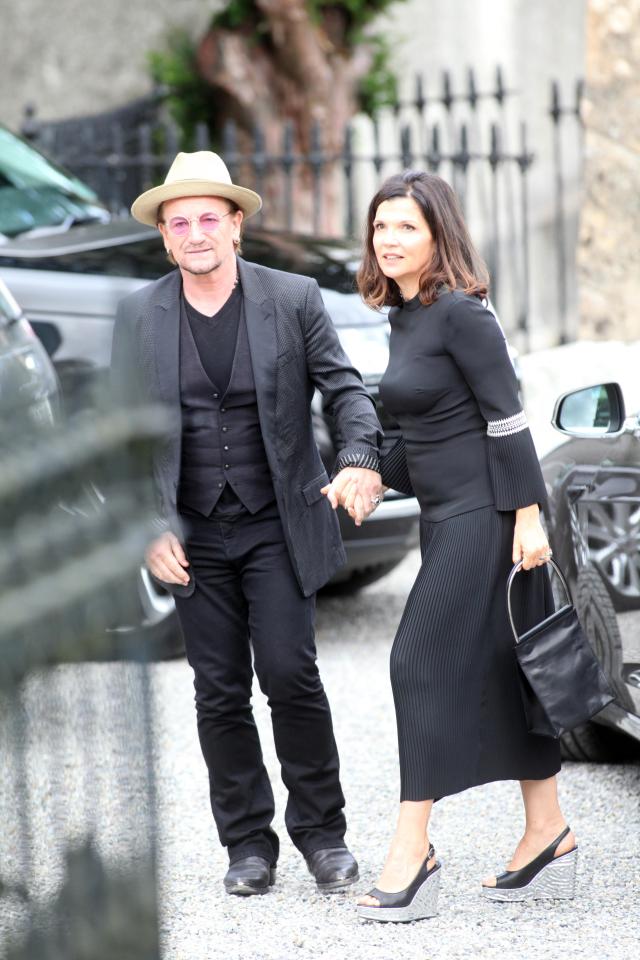  Bono with his activist and businesswoman wife Ali