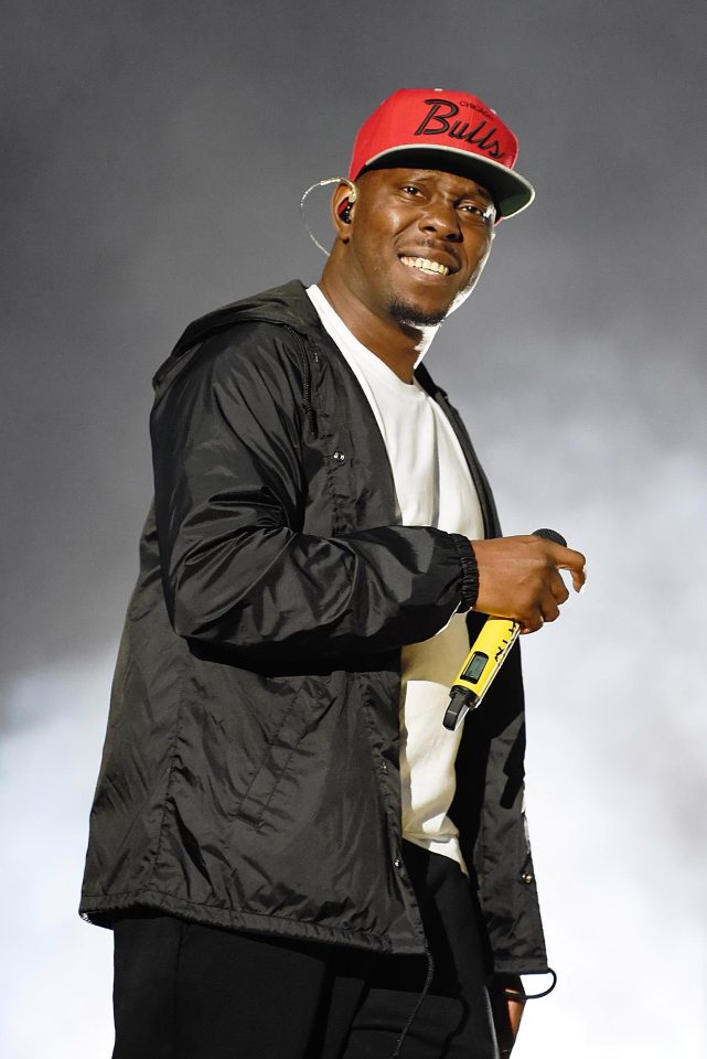  Dizzee Rascal will also be performing