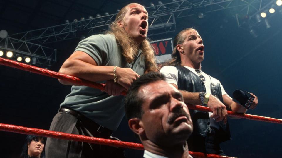  Triple H and Shawn Michaels were the faces of the Attitude Era in WWE