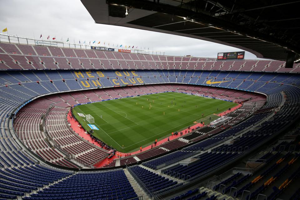 Barcelona's Nou Camp stadium