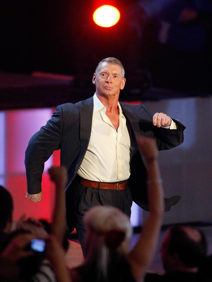  Vince McMahon has a trademark walk