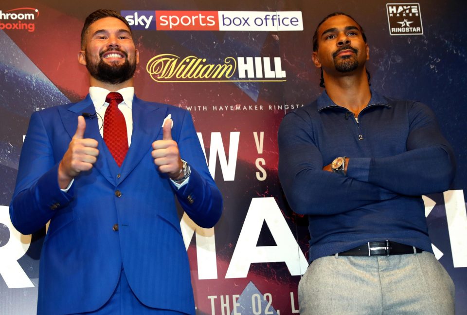 Tony Bellew is a happy man after his rematch against David Haye was rescheduled for May 5