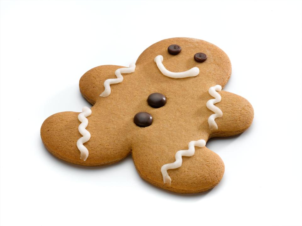  Gingerbread men are relatively quick and easy to make