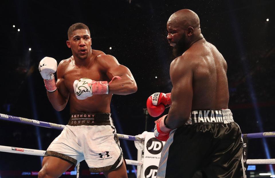 AJ's last victory was against Carlos Takam