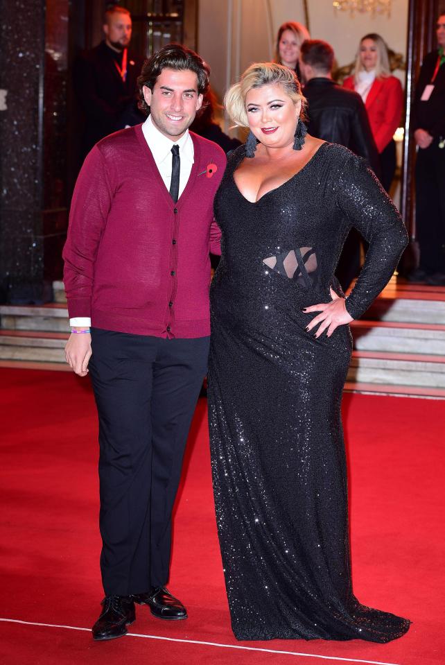  Gemma Collins has shared a touching tribute to James Argent on his 30th birthday