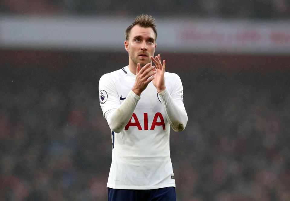  Eriksen is Tottenham's midfield engine