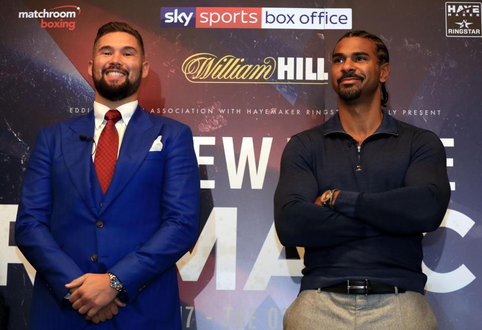 Tony Bellew will fight David Haye on May 5 at the O2 Arena, London