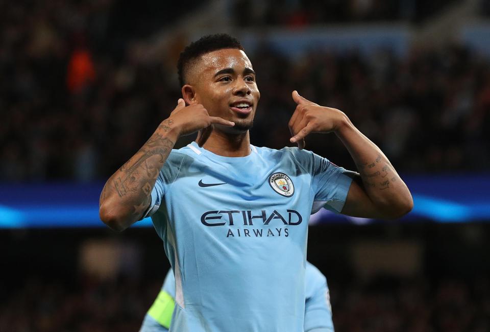  Gabriel Jesus is joined last January and has been a revelation at the Etihad