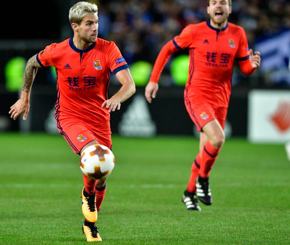  Sociedad defender Inigo Martinez, left, is another player on City's radar