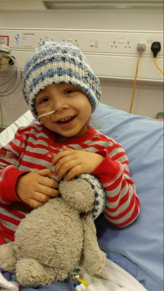 There's Zayden SAnd theres Reuben Virdee who will be having gruelling treatments through Christmaspringer who is facing Christmas in intensive care