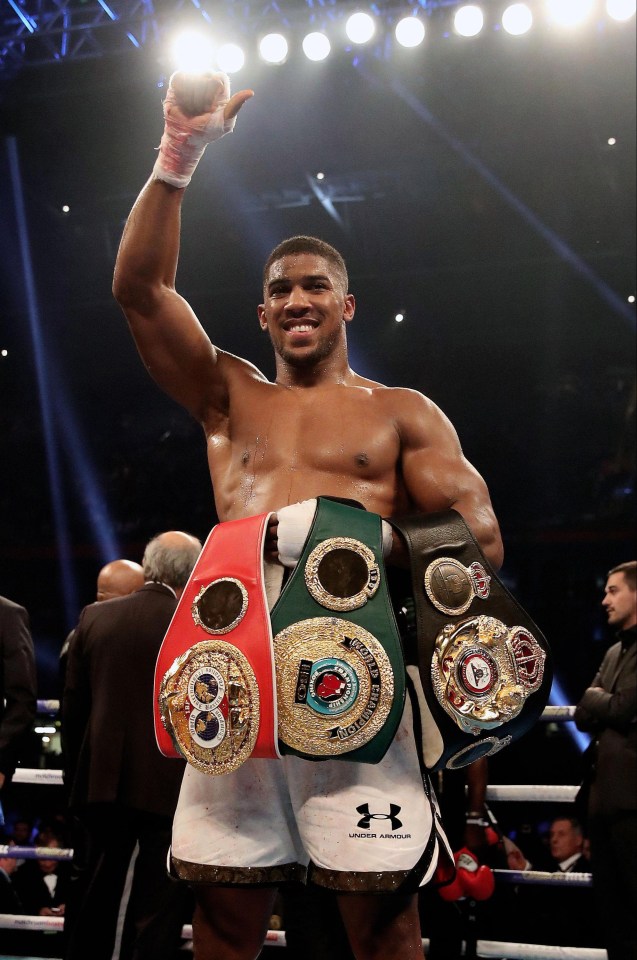 British boxer Anthony Joshua is the favourite to lift the prize