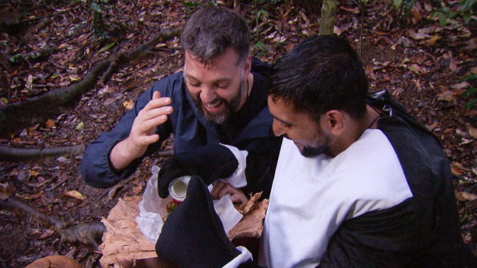 He divided the camp with strawberry-gate after scoffing the fruit he won in a challenge with Iain Lee