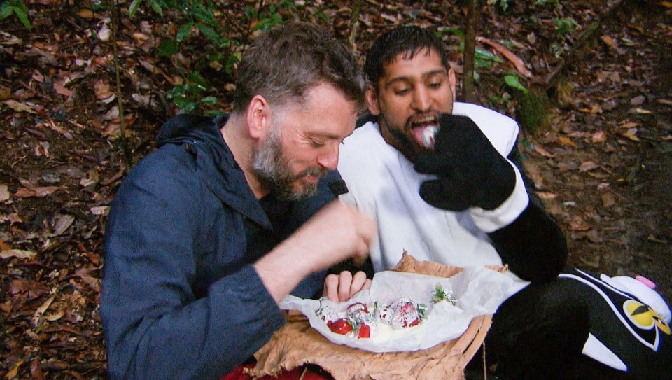 Amir enjoyed strawberries in the jungle but he’s more of a melon himself