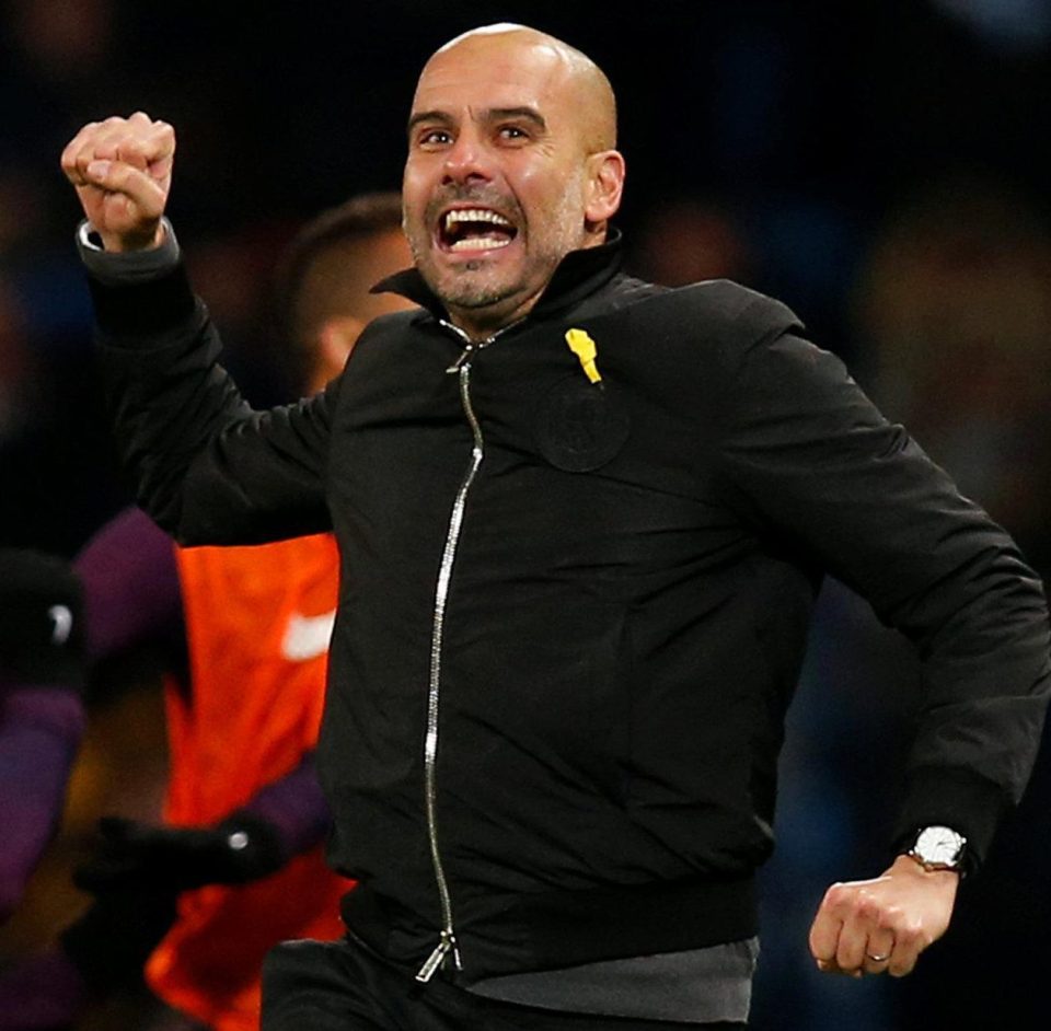  Guardiola was delighted with the victory