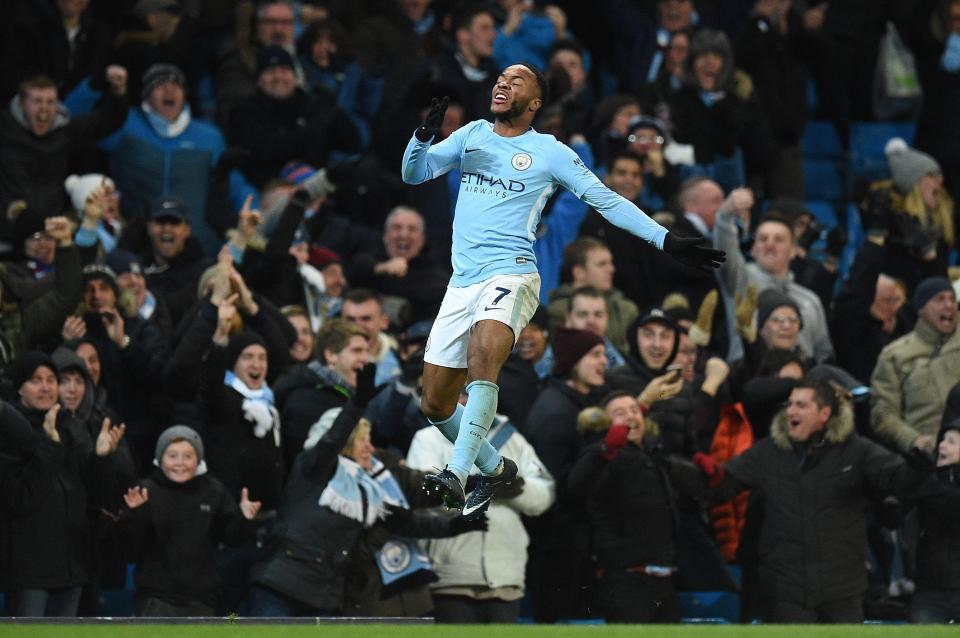 Raheem Sterling is Citys top scorer in all competitions this season