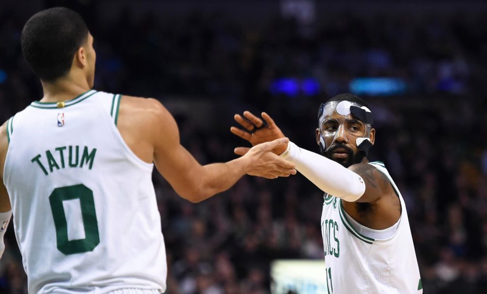 Kyrie Irving had another big night in Boston's win over Philadelphia