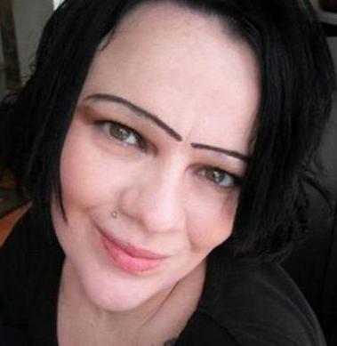  This lady almost went for a full monobrow but perhaps she wanted something more subtle