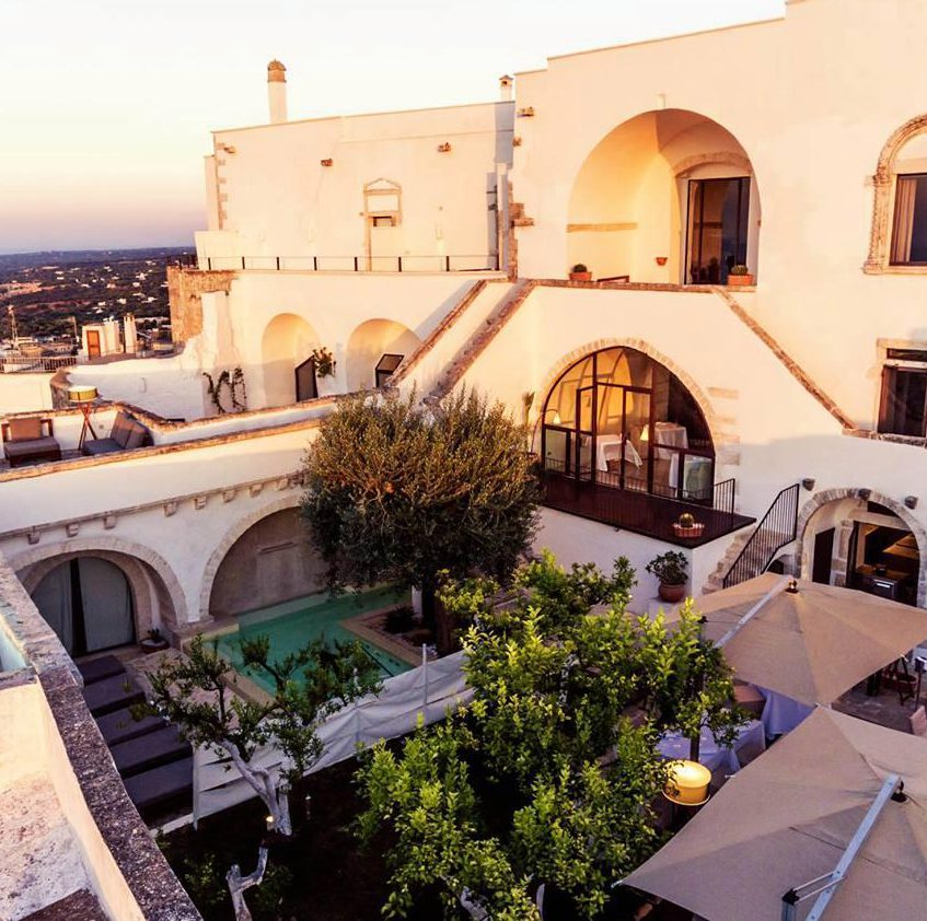  Ostuni's La Sommita Relais hotel is worth a visit and has beautiful views