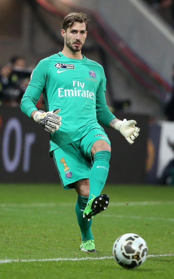  Kevin Trapp has seen his game time limited at PSG