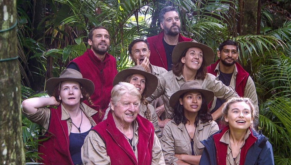  Stanley said "a small army" of producers and researchers" interact with the celebrities to get them to the bridge in time to wave off a departing campmate